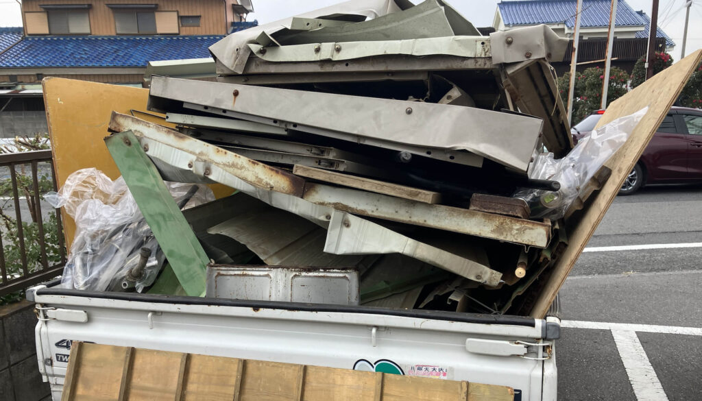 埼玉県熊谷市の片付け作業の写真
