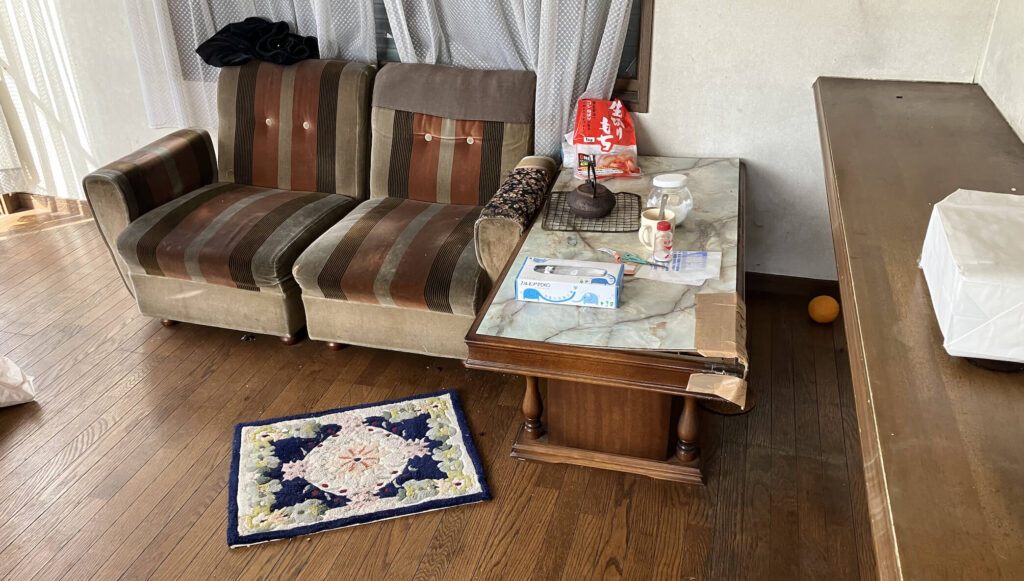 埼玉県行田市の遺品整理作業の写真