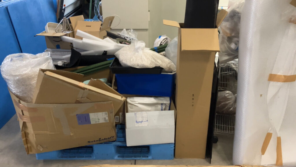 埼玉県熊谷市の不用品処分作業の写真